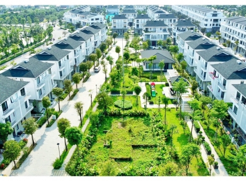 Có những ngôi nhà xanh trong KĐT xanh Ecogarden 